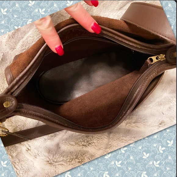 VINTAGE COACH FLETCHER MAHOGANY SADDLE BAG 4150 - Picture 12 of 15